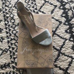 Free people block heel sandal